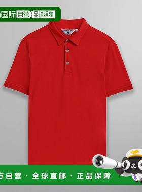 自营 members only女士大号 Polo 衫 - 红色 美国奥莱直发