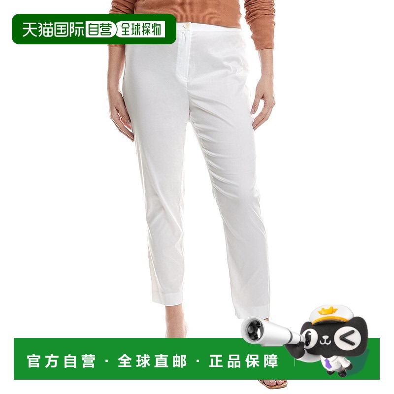 自营 Marina Rinaldi Plus Renoir长裤-黑色 休闲裤美国直发奥莱