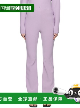 1h可退 香港直邮潮奢 Birrot 女士 紫色 Bootcut 长裤 BootTrouse