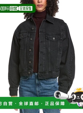 自营7 For All Mankind Twisted Jacket - black 美国奥莱直发