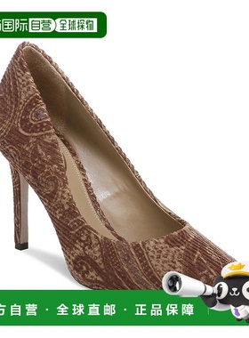 自营Sam Edelman Hazel Pumps Women's Brown Paisley Pointy Toe