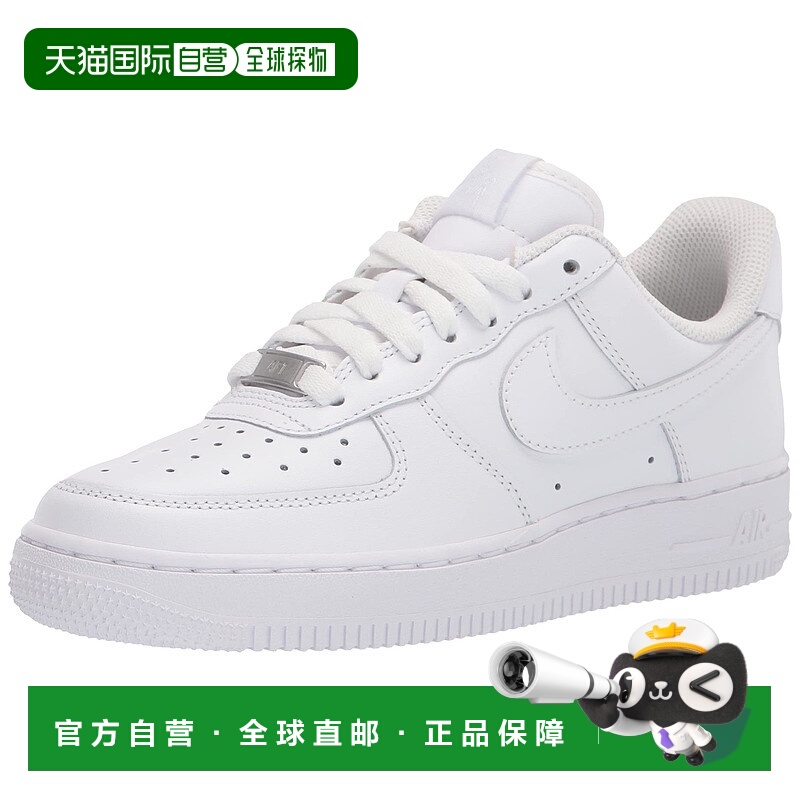 自营WOMENS NIKE AIR FORCE 1 07-WHITE/WHITE-DD8959-100 美国奥
