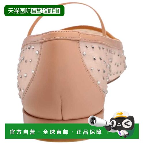自营Stuart Weitzman Arabella Flat Ginger SI634女士-米色 美国