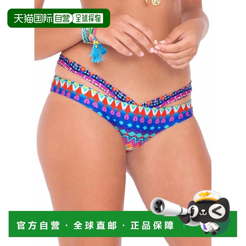 自营luli famaTribal Beach Sandy Bums Moderate Coverage Botto