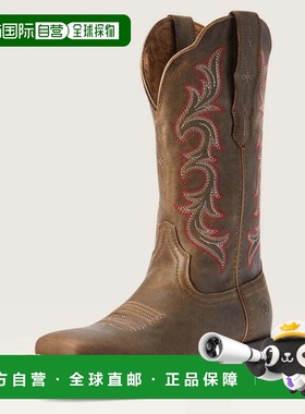 自营Women's Ariat Hybrid Rancher 10042385 Brown Leather West