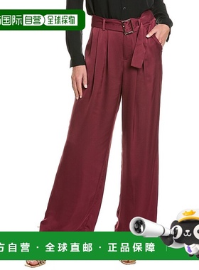 自营 Ramy Brook Amaya 长裤 - 红色 美国奥莱直发阔腿裤西装裤