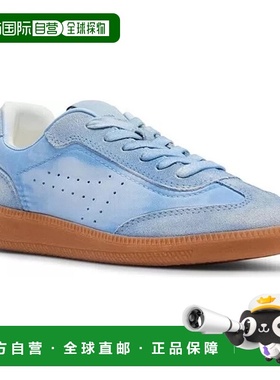 自营Steve Madden Duo DUO02S1运动鞋女式蓝色绒面休闲鞋KHD930-