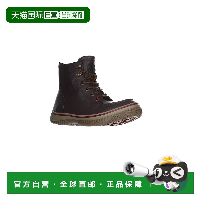 自营 pajar男款 Edmund Corsica 系带保暖靴（深棕色） - 深棕色