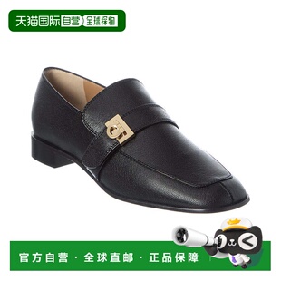 Leather 自营salvatore ferragamoFerragamo Mavra blac Loafer