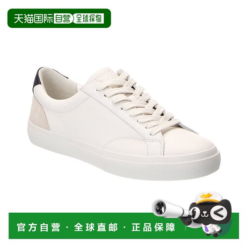 自营Vince Fremont皮革运动鞋-白色 美国奥莱直发
