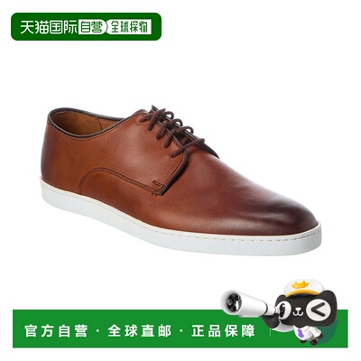 自营Allen Edmonds Philip Leather Sneaker - brown 美国奥莱直