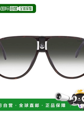 自营Carrera Green Gradient Pilot Sunglasses CA1034S 0086 63