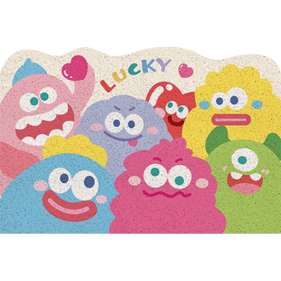 新款入户门丝圈地垫大门口进门门垫室内防滑脚垫子门内可裁剪地毯