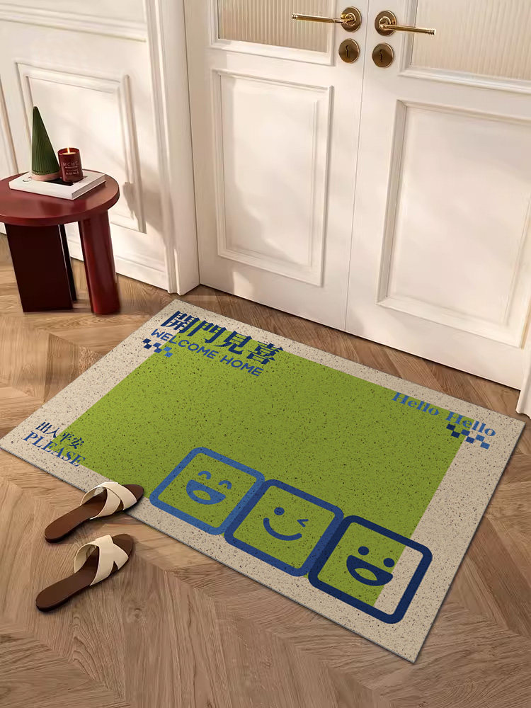 入口地板垫，家庭入口刮泥和土脚垫，入口Pvc钢丝圈地毯垫可定制
