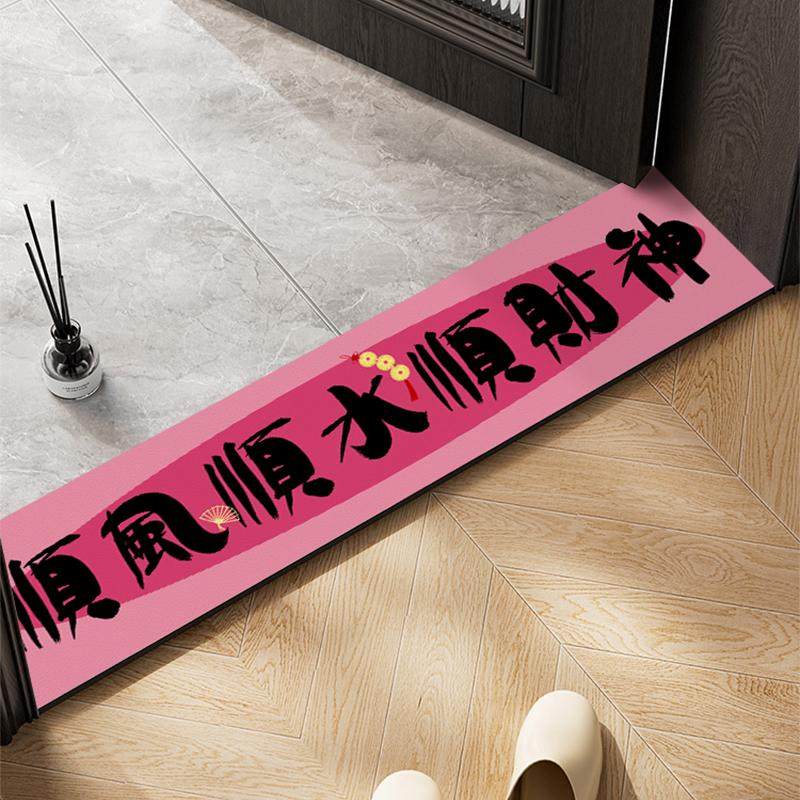 门槛石地垫家用软硅藻泥进门门口厨房超窄长条地毯卫生间吸水脚垫