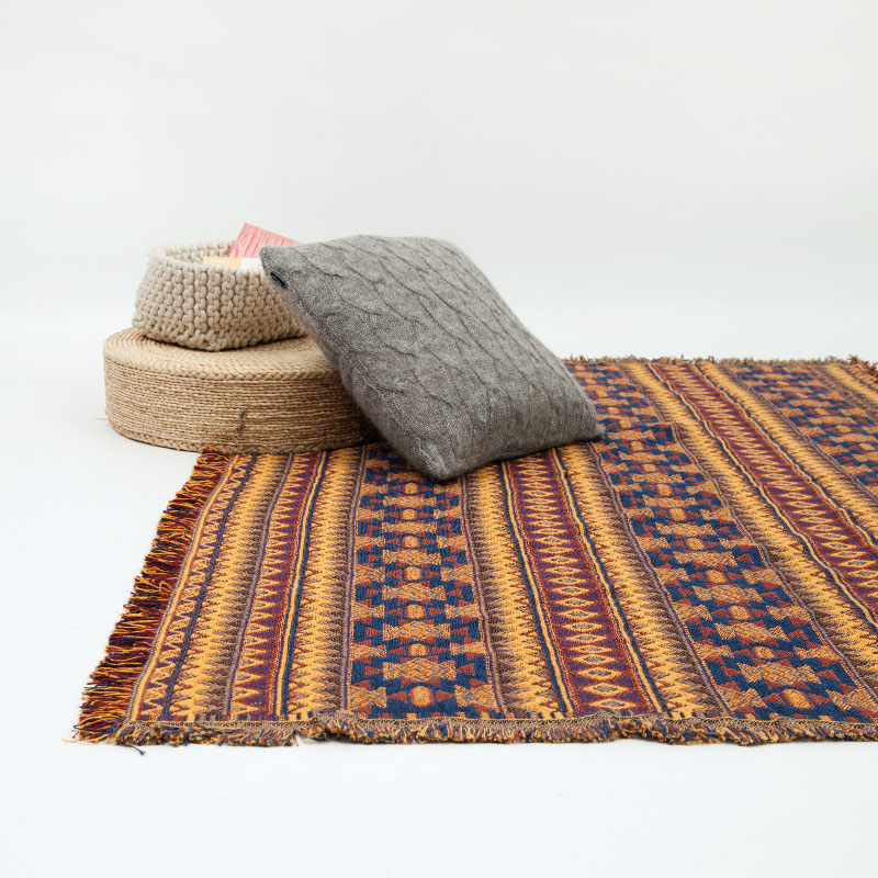 KILIM pattern Cotton blanket Pakistan Middle East Turkey Bohemia Leisure blanket carpet Sofa blanketin the Home Fabric , Carpet  category - from Buy2taobao.com to provide professional Taobao agent buy service