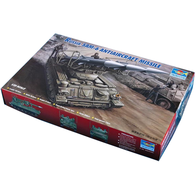 小号手1/35萨姆SAM-6 防空坦克导弹发射车 仿真拼装军事模型00361