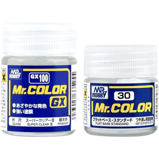 郡士 油性光泽 哑光保护漆GX100 112 113 C30-189模型漆表面保护