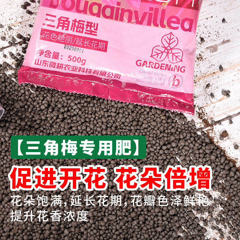 三角梅专用肥料开花促花催花肥家用室内花肥氮磷钾复合肥三角梅肥
