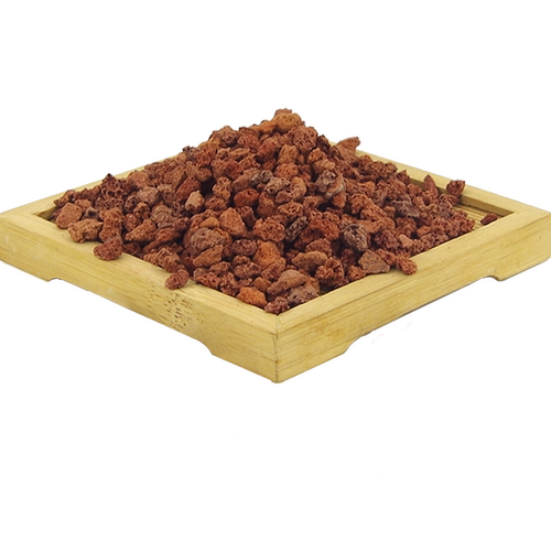 多肉火山岩颗粒土红火山石铺面石头纯颗粒20斤兰花用多肉土营养土