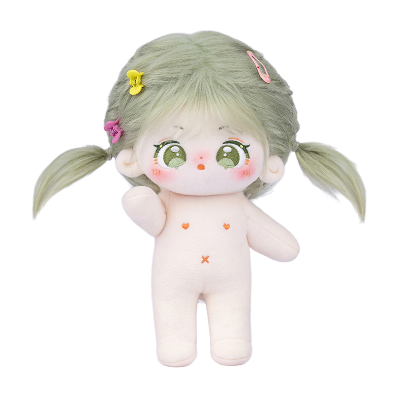 minidoll棉花娃娃豆小芽旦旦斗斗裸娃有骨无骨娃体