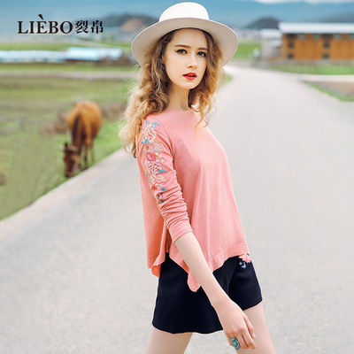 LIEBO/裂帛长袖休闲风