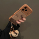复古kitty适用苹果17promax手机壳新款 卡巴顿 秋冬款 16pro女生iphone15带挂绳14pro小众超好看简约可爱不撞壳