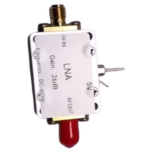 低噪声放大器 LNA 100K-6G 射频低噪放 RF射频模块 26dB增益