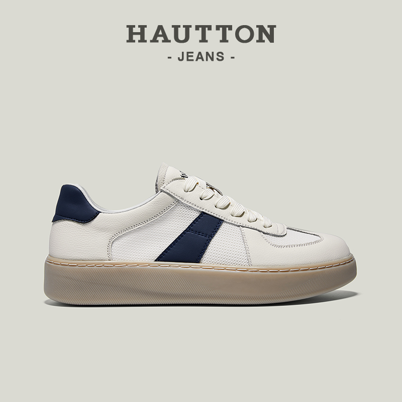HauttonJeans休闲板鞋德训鞋男鞋
