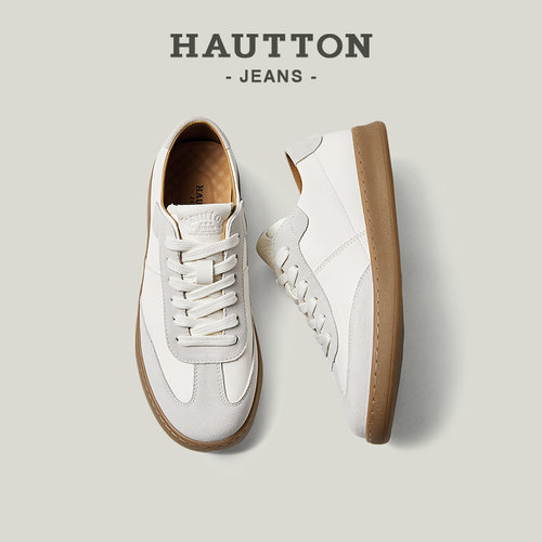 HauttonJeans百搭休闲鞋简约男鞋