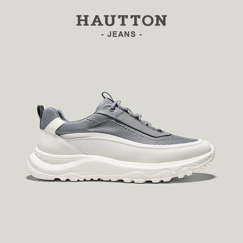 HauttonJeans男士百搭休闲运动鞋