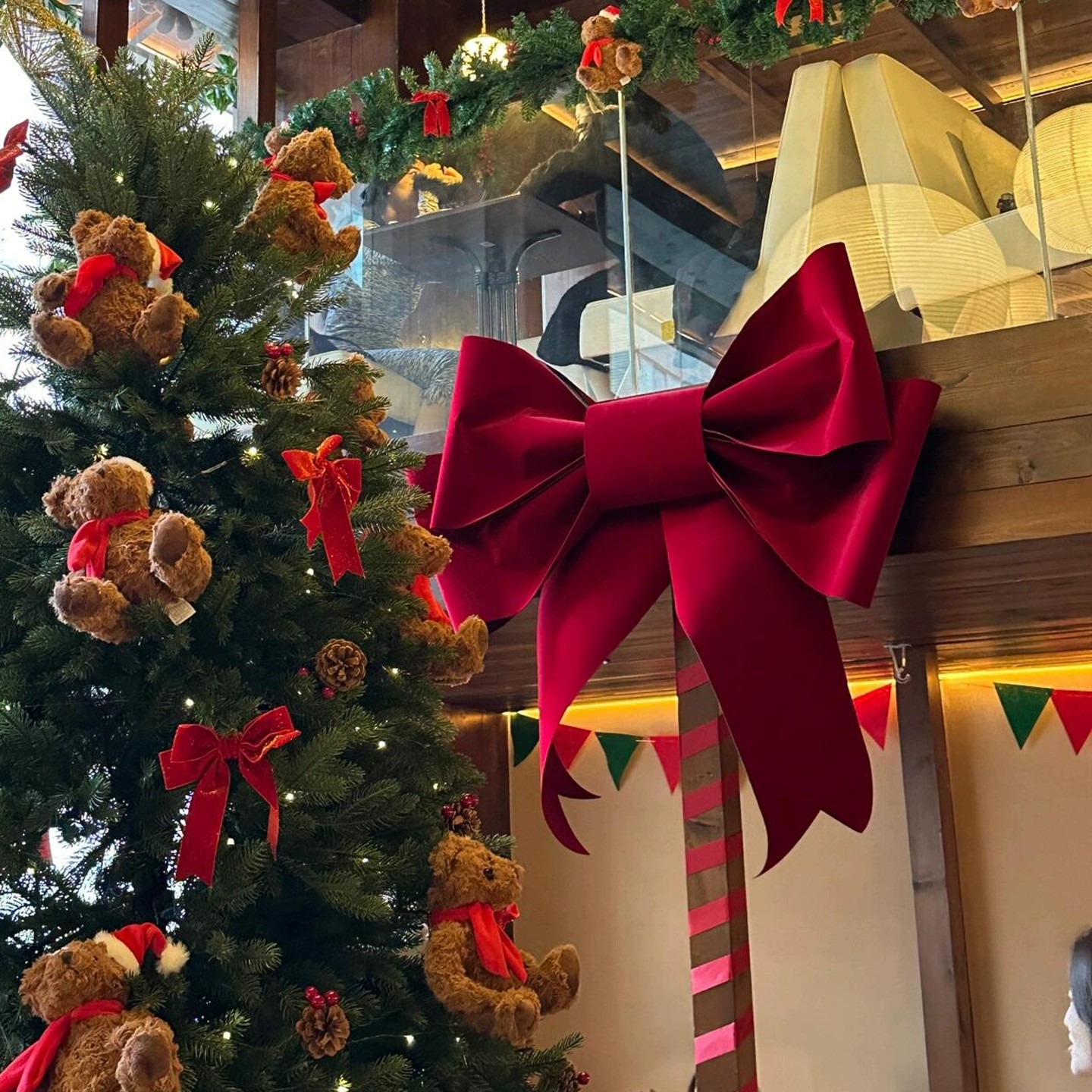 新年装饰品氛围布置蝴蝶结