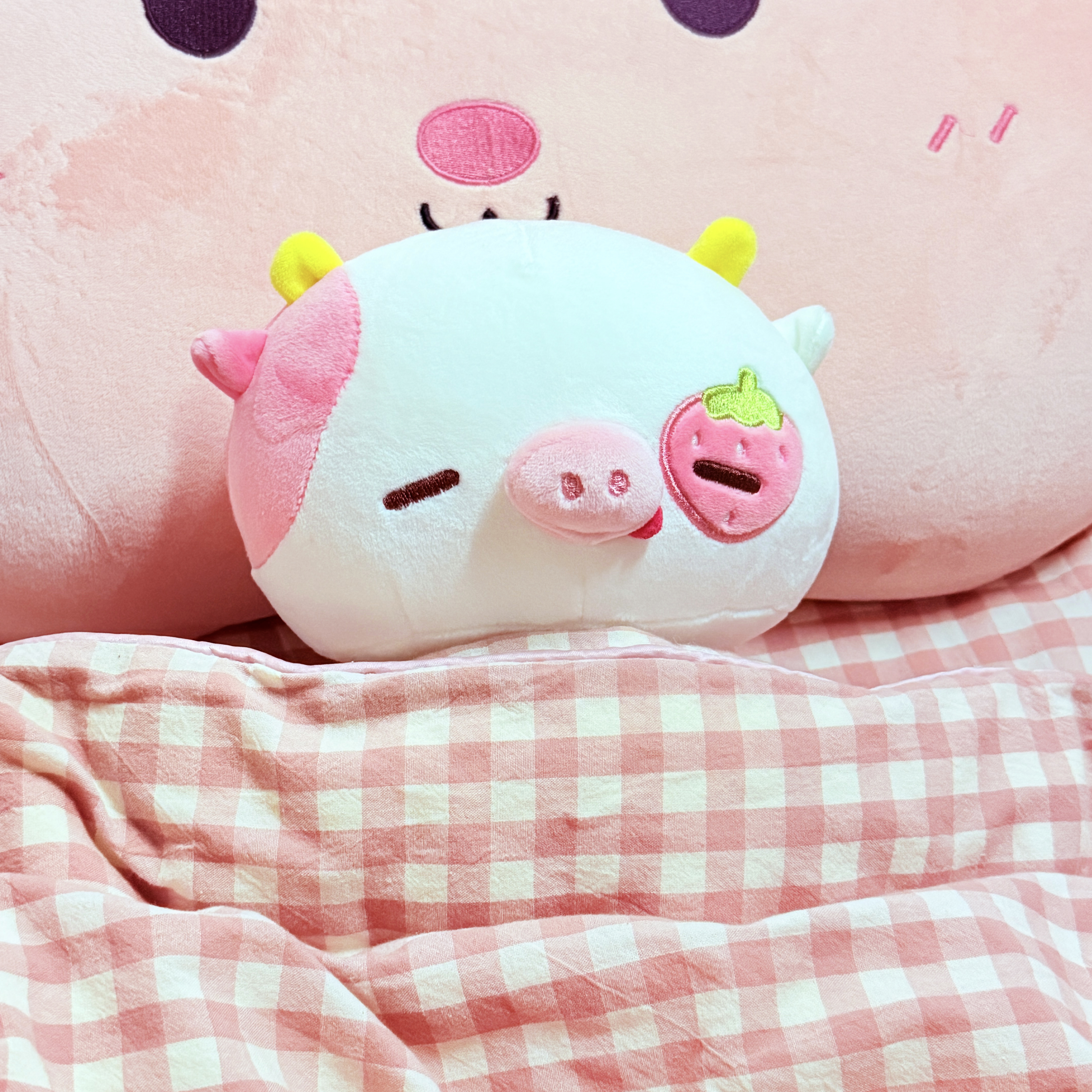 【网红同款】奶牛猪娃娃可爱玩偶
