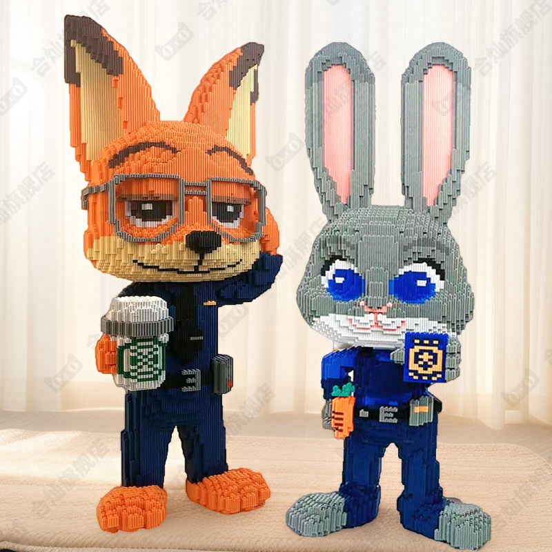 【一米巨大】兔积木10000粒以上