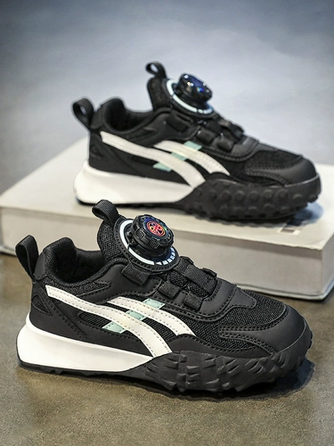 Детская дышащая демисезонная спортивная обувь для мальчиков, туфли, подходит для подростков, для бега