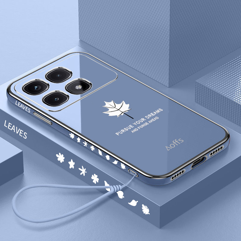 红米K70至尊版直边电镀全包壳ins