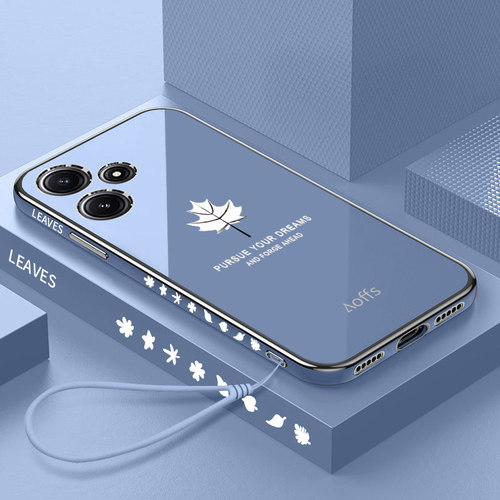 红米Note12R直边轻奢电镀壳全包