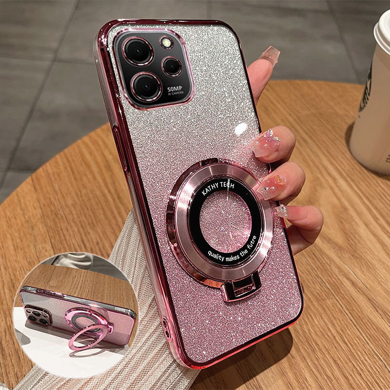 华为畅享50z轻奢磁吸支架全包壳