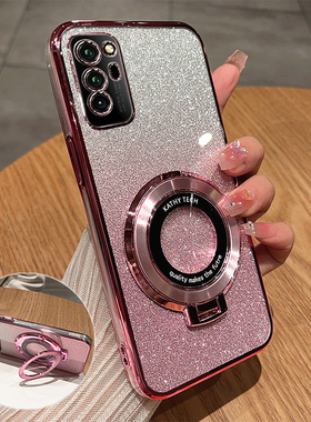 适用华为荣耀V30手机壳V30pro保护5G硅胶套OXF一AN00全包10防摔honor透明por软壳pr0男女V3O新款p带支架OXFAN