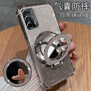 适用realmeGTneo手机壳真我gtneo闪速版 保护RMX3031硅胶套镜头全包realme防摔透明3350带支架gt女neo1高级感