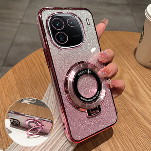 适用vivoiqoo12手机壳iqoo12pro保护硅胶套vivo镜头全包防摔V2307A透明软壳2329带支架iq0012爱酷por男女新款