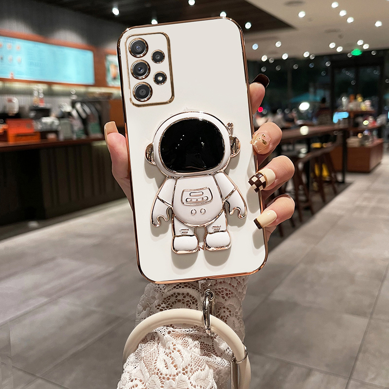 潮牌宇航员◆创意支架◆手环挂绳◆裸机手感