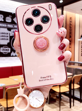 适用vivoX100手机壳vivo保护X100pro硅胶套V2309A镜头全包2324防摔vivix软壳vovox女pr0带支架viovx新款por创