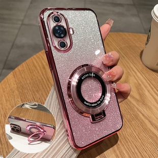 适用华为nova11手机壳nove11pro保护novo11ultra硅胶套全包GOA一AL80U防摔nava软FOA男女por透明带支架00新款