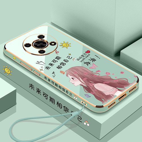 华为荣耀X30硅胶套可爱手机壳