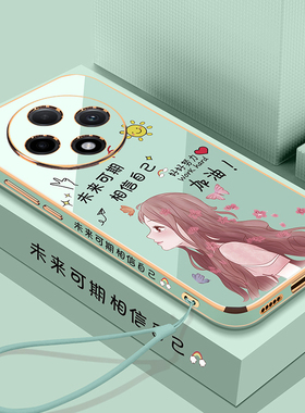 适用oppoA3iplus手机壳oppo保护A3i硅胶套plus全包防摔软壳5g女生新款PKA110卡通ipuls可爱新品0pp0电镀动漫