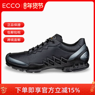 ECCO爱步男鞋26新款系带休闲鞋户外经典探索跑步鞋802873【代购】