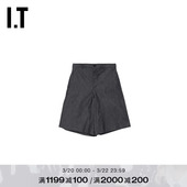 BLACK情侣款 COMME 五分裤 牛仔裤 阔腿裤 HOMME GARCONS des CDG