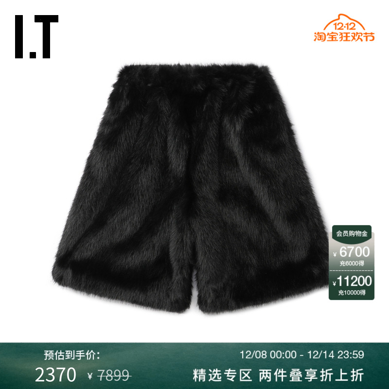 ITSimoneRocha毛绒短裤