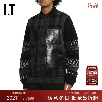 ITJUNYAWATANABE格纹毛呢马甲